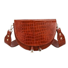 Load image into Gallery viewer, Women Alligator Pattern Over the Crossbody Bag