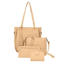 Load image into Gallery viewer, Women Four Set Handbag Shoulder Bags Four Pieces