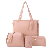 Load image into Gallery viewer, Women Four Set Handbag Shoulder Bags Four Pieces